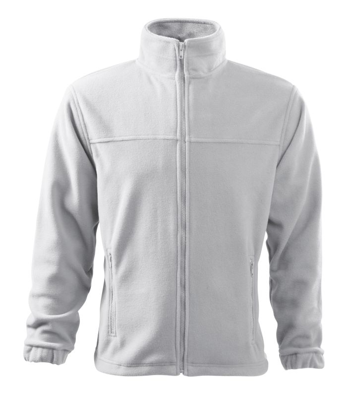 Флісова кофта чоловіча біла Rimeck Jacket 501 280 g/m²