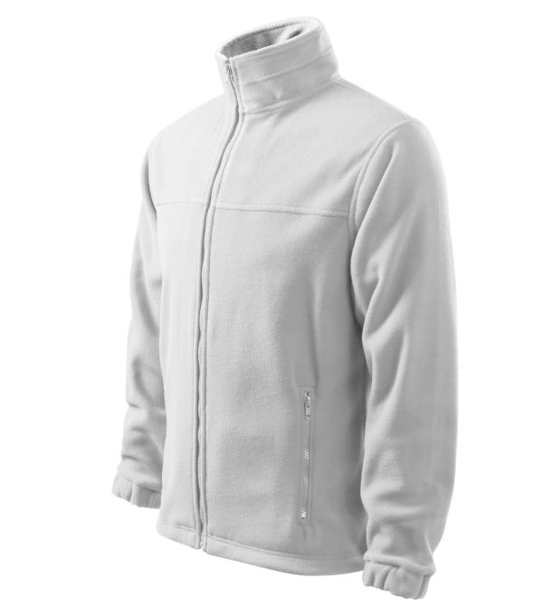 Флісова кофта чоловіча біла Rimeck Jacket 501 280 g/m²