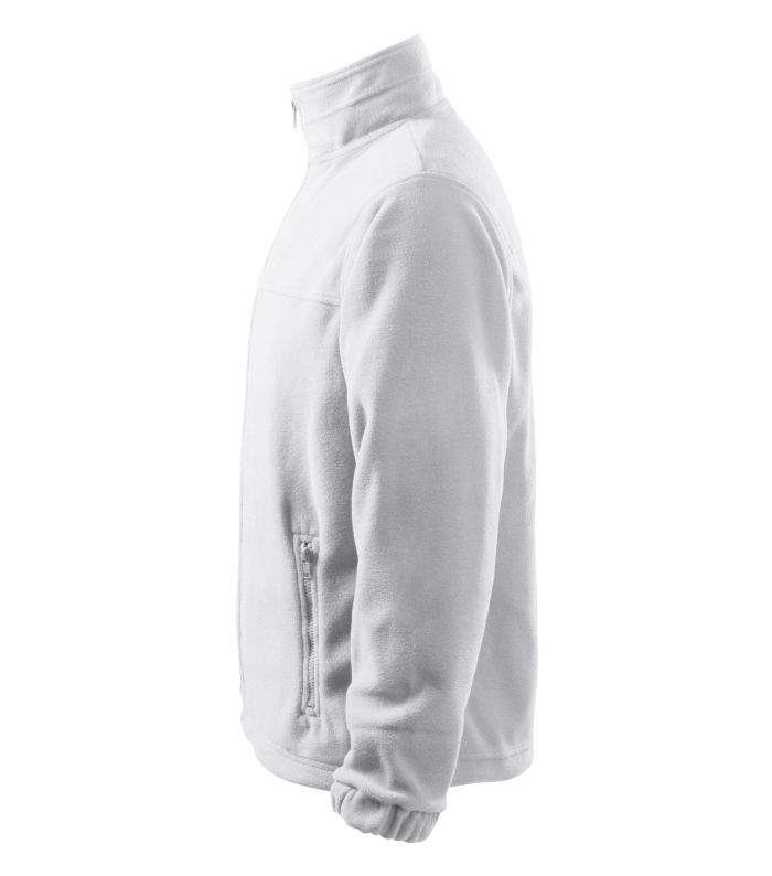 Флісова кофта чоловіча біла Rimeck Jacket 501 280 g/m²
