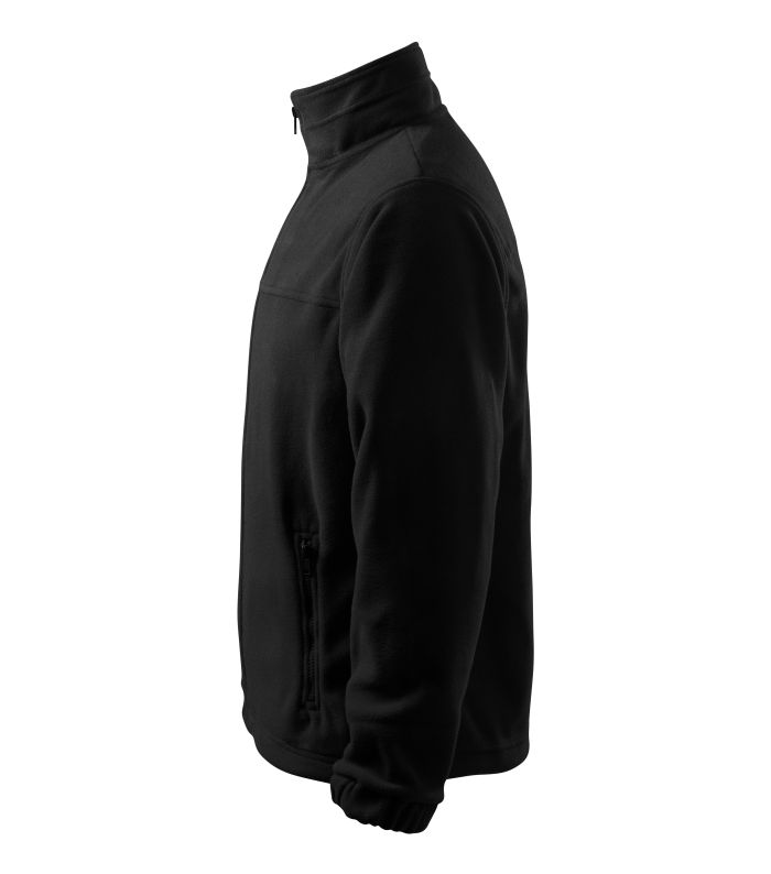 Флісова кофта чоловіча чорна Rimeck Jacket 501 280 g/m²