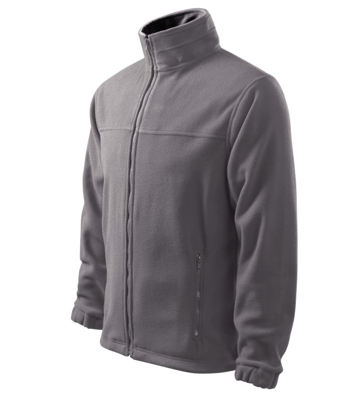 Флісова кофта чоловіча світло сіра Rimeck Jacket 501 280 g/m²